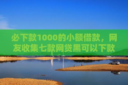 必下款1000的小额借款，网友收集七款网贷黑可以下款的口子