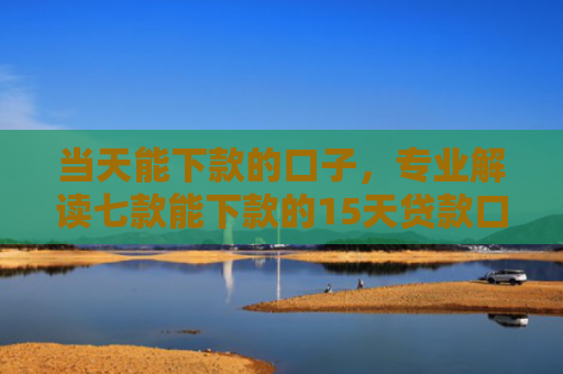 当天能下款的口子，专业解读七款能下款的15天贷款口子