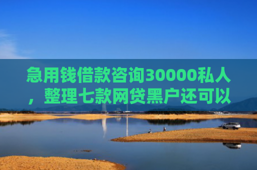 急用钱借款咨询30000私人，整理七款网贷黑户还可以下款的