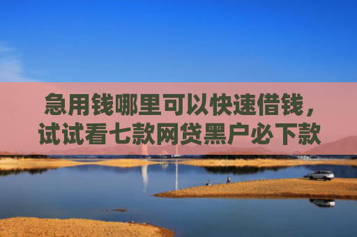 急用钱哪里可以快速借钱，试试看七款网贷黑户必下款口子贴吧