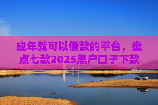 成年就可以借款的平台，盘点七款2025黑户口子下款平台