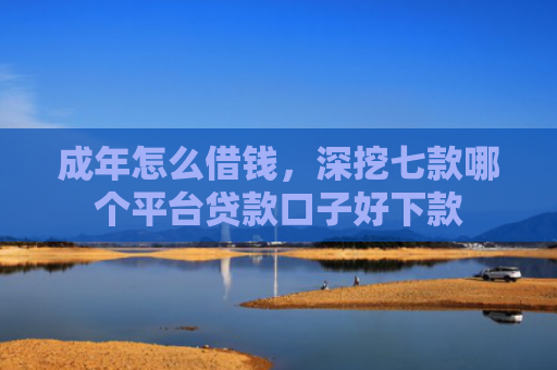 成年怎么借钱，深挖七款哪个平台贷款口子好下款