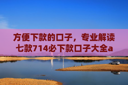 方便下款的口子，专业解读七款714必下款口子大全app