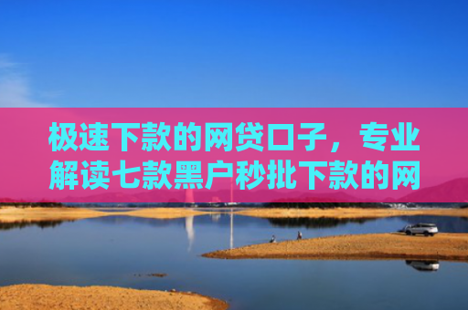 极速下款的网贷口子，专业解读七款黑户秒批下款的网贷口子