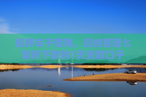 抵押车子借钱，归纳整理七款秒下款的7天贷款口子