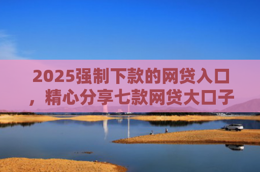 2025强制下款的网贷入口，精心分享七款网贷大口子能下款