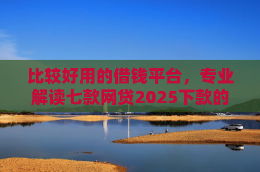 比较好用的借钱平台，专业解读七款网贷2025下款的口子