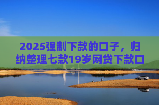 2025强制下款的口子，归纳整理七款19岁网贷下款口子