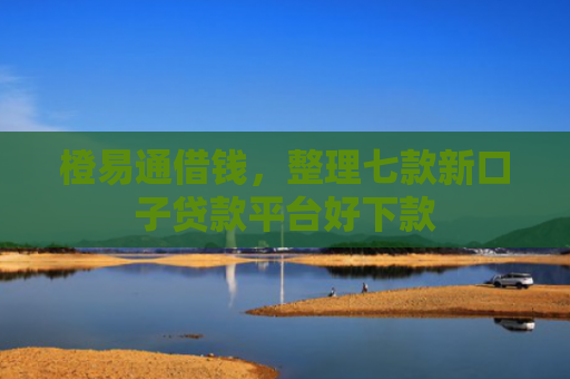橙易通借钱，整理七款新口子贷款平台好下款