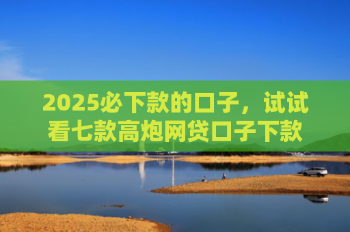 2025必下款的口子，试试看七款高炮网贷口子下款