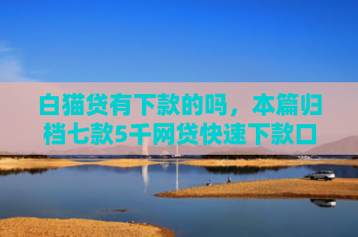 白猫贷有下款的吗，本篇归档七款5千网贷快速下款口子