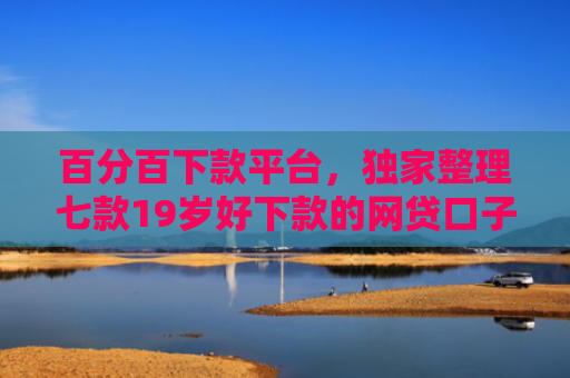 百分百下款平台，独家整理七款19岁好下款的网贷口子