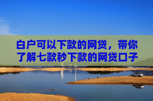 白户可以下款的网贷，带你了解七款秒下款的网贷口子分享