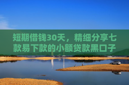 短期借钱30天，精细分享七款易下款的小额贷款黑口子