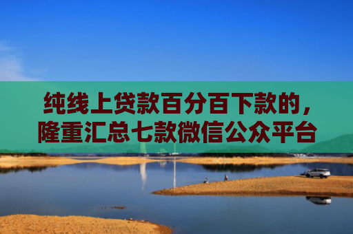 纯线上贷款百分百下款的，隆重汇总七款微信公众平台下款的口子