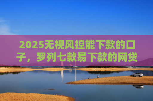 2025无视风控能下款的口子，罗列七款易下款的网贷口子下载