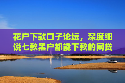 花户下款口子论坛，深度细说七款黑户都能下款的网贷口子