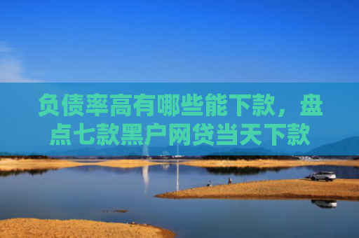 负债率高有哪些能下款，盘点七款黑户网贷当天下款