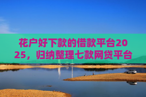 花户好下款的借款平台2025，归纳整理七款网贷平台黑户可以下款