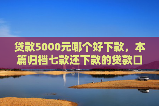 贷款5000元哪个好下款，本篇归档七款还下款的贷款口子