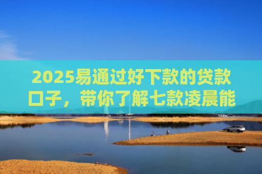 2025易通过好下款的贷款口子，带你了解七款凌晨能下款的网贷口子