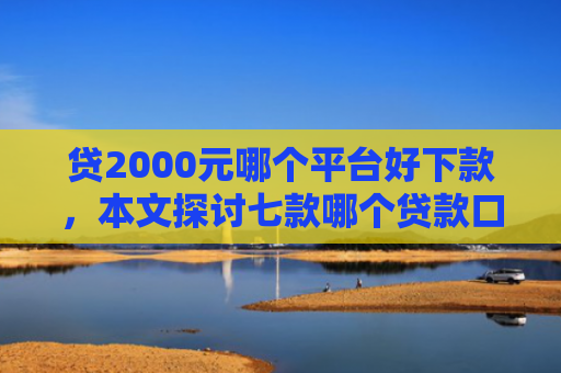 贷2000元哪个平台好下款，本文探讨七款哪个贷款口子下款