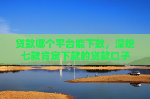 贷款哪个平台能下款，深挖七款肯定下款的贷款口子