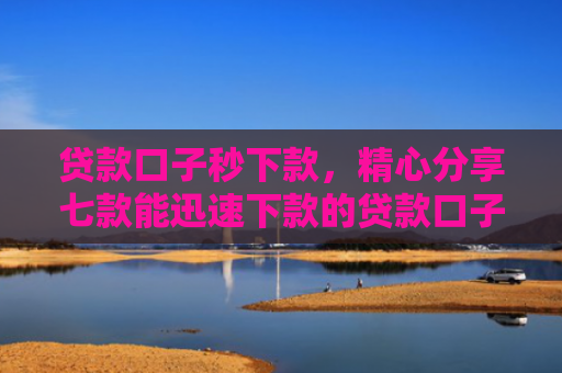 贷款口子秒下款，精心分享七款能迅速下款的贷款口子