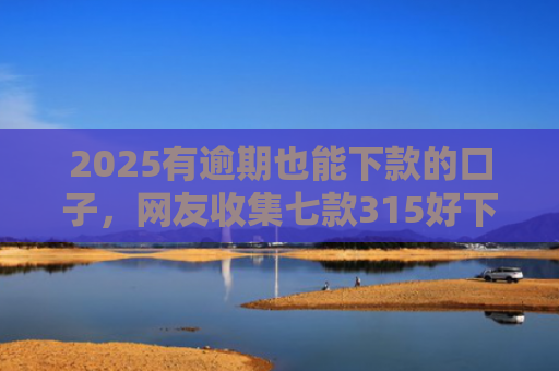 2025有逾期也能下款的口子，网友收集七款315好下款的网贷口子