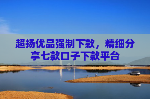 超扬优品强制下款，精细分享七款口子下款平台