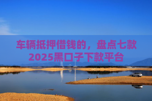 车辆抵押借钱的，盘点七款2025黑口子下款平台