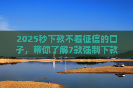 2025秒下款不看征信的口子，带你了解7款强制下款的网贷口子