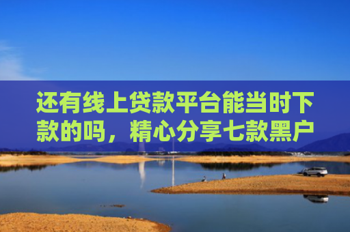 还有线上贷款平台能当时下款的吗，精心分享七款黑户网贷秒下款的
