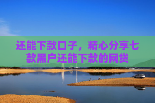 还能下款口子，精心分享七款黑户还能下款的网贷