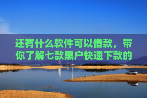 还有什么软件可以借款，带你了解七款黑户快速下款的网贷