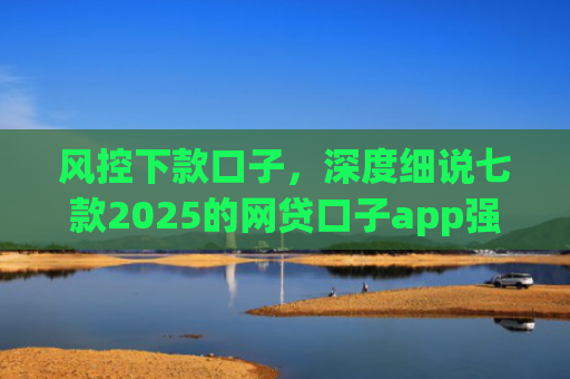 风控下款口子，深度细说七款2025的网贷口子app强制强下款