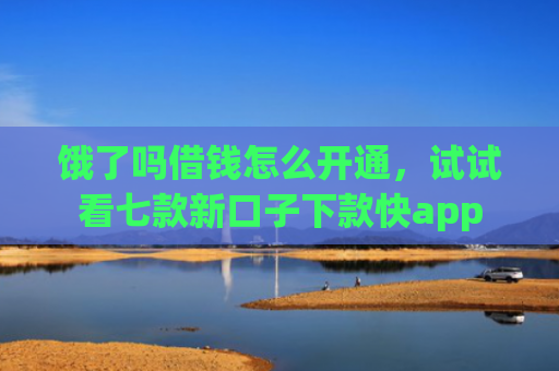 饿了吗借钱怎么开通，试试看七款新口子下款快app
