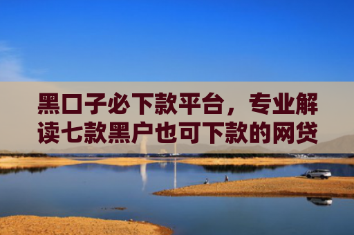 黑口子必下款平台，专业解读七款黑户也可下款的网贷