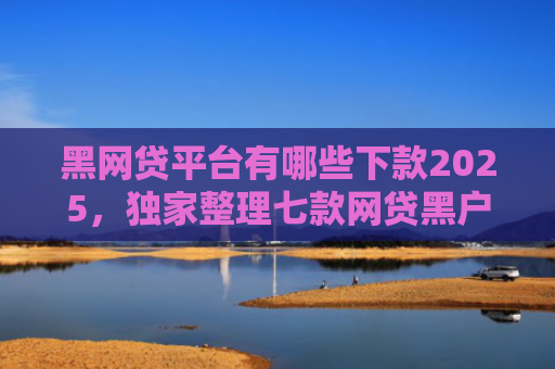 黑网贷平台有哪些下款2025，独家整理七款网贷黑户还有下款的吗