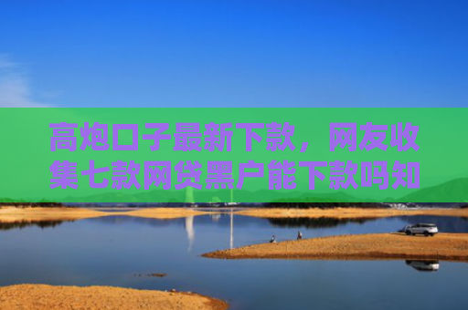 高炮口子最新下款，网友收集七款网贷黑户能下款吗知乎