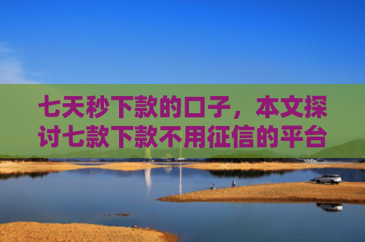 七天秒下款的口子，本文探讨七款下款不用征信的平台