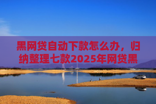 黑网贷自动下款怎么办，归纳整理七款2025年网贷黑户下款