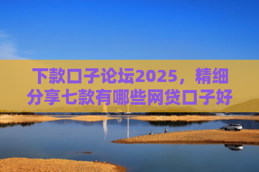下款口子论坛2025，精细分享七款有哪些网贷口子好下款