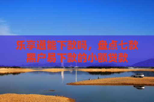 乐享通能下款吗，盘点七款黑户易下款的小额贷款