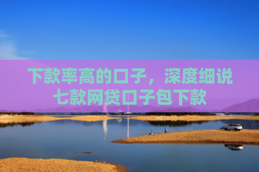下款率高的口子，深度细说七款网贷口子包下款