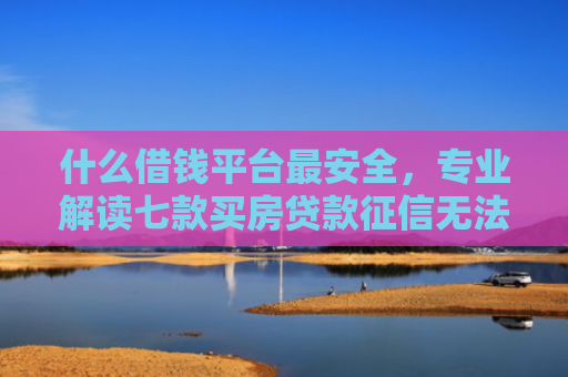 什么借钱平台最安全，专业解读七款买房贷款征信无法下款