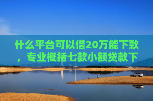 什么平台可以借20万能下款，专业概括七款小额贷款下款快不查征信