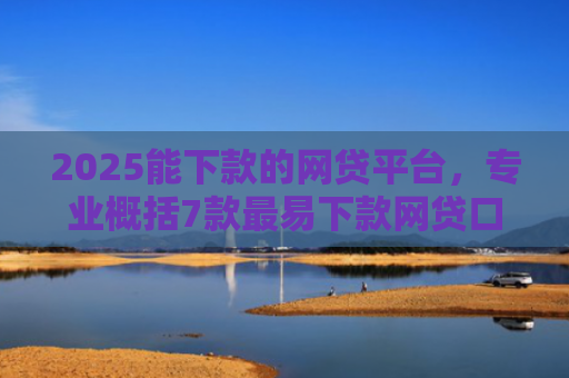 2025能下款的网贷平台，专业概括7款最易下款网贷口子
