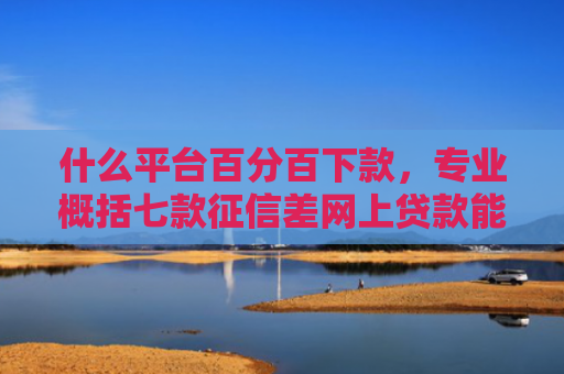 什么平台百分百下款，专业概括七款征信差网上贷款能下款吗