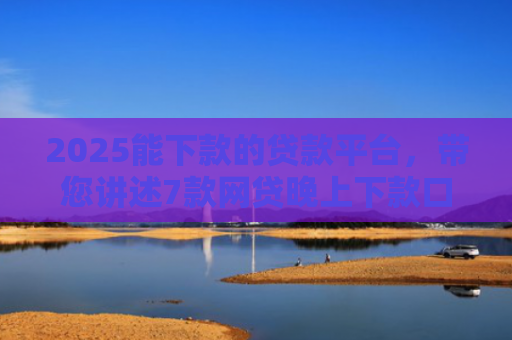 2025能下款的贷款平台，带您讲述7款网贷晚上下款口子